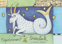 Sternzeichenkarte - Steinbock
