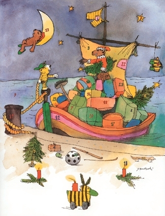 Janosch - Adventskalender Weihnachtsschiff