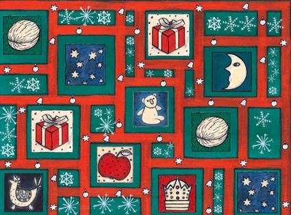 Weihnachten - Geschenkpapier von Annegret Ritter, 20 Bögen