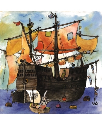Janosch - Piratenschiff