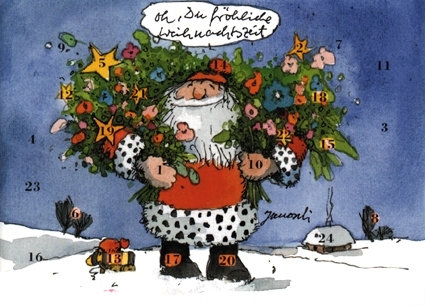 Janosch - Mini-Adventskalender Oh, du fröhliche Weihnachtszeit